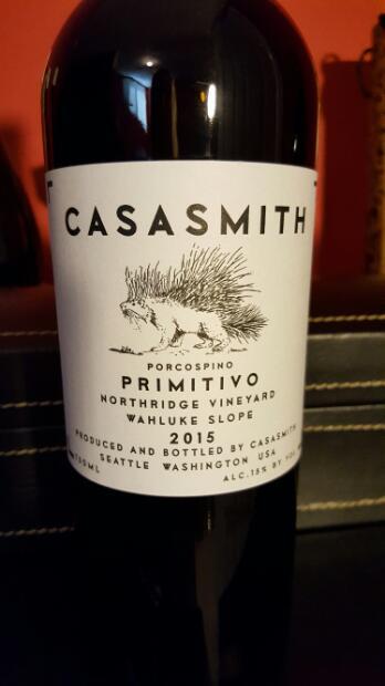 16 Casa Smith Primitivo Porcospino Northridge Vineyard Usa Washington Columbia Valley Wahluke Slope Cellartracker