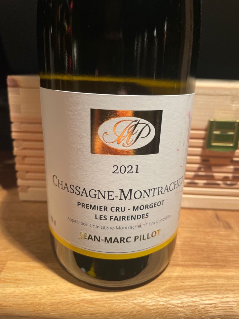 2010 Domaine Jean-Marc Pillot Chassagne-Montrachet 1er Cru Morgeot