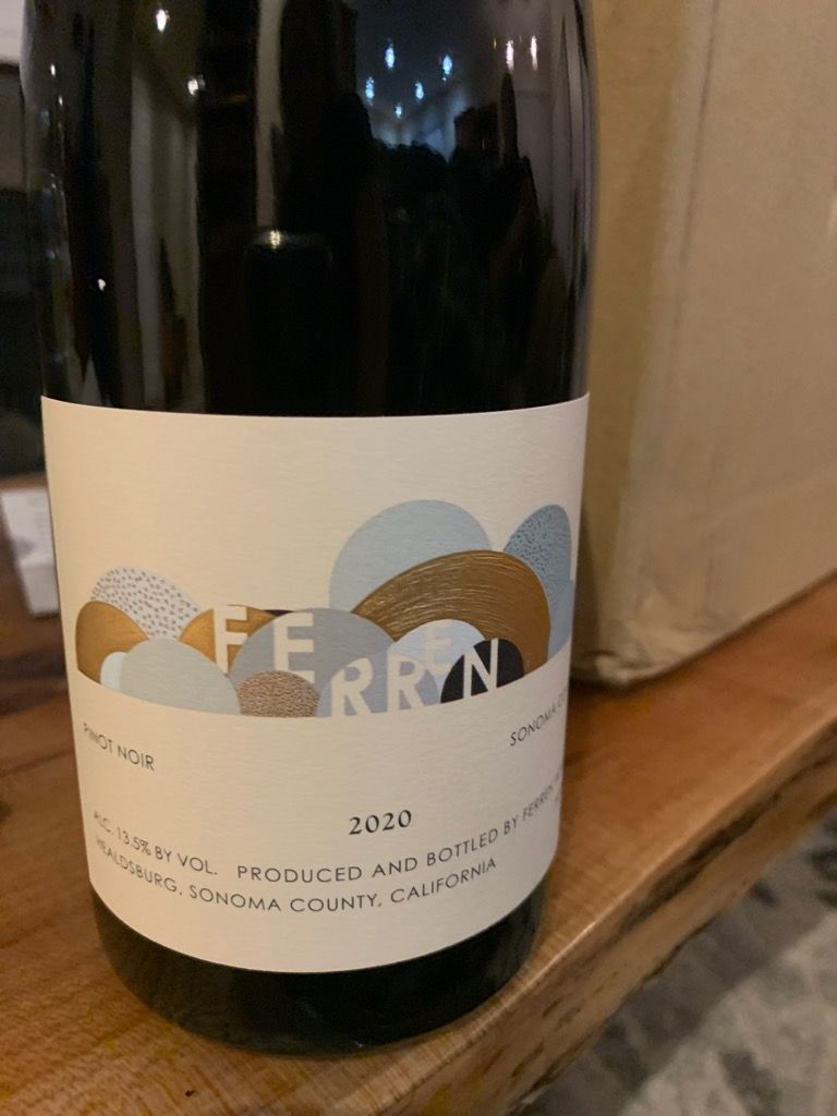 2020 Ferren Wines Pinot Noir Sonoma Coast, USA, California, Sonoma ...