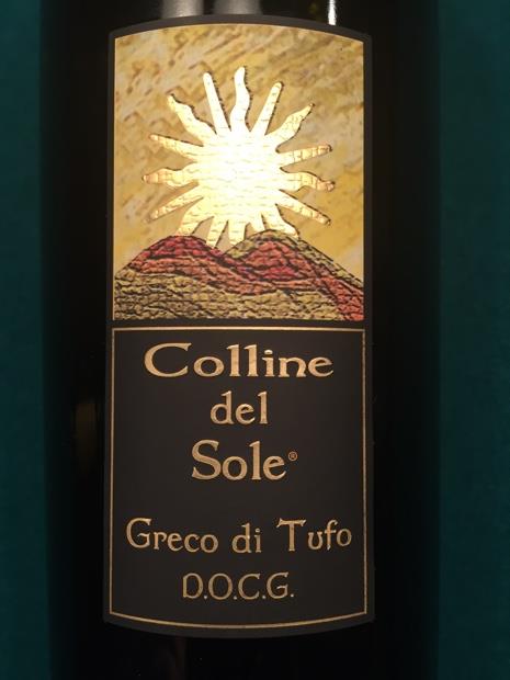 2014 Colline Del Sole Fiano Di Avellino Italy Campania Fiano Di 