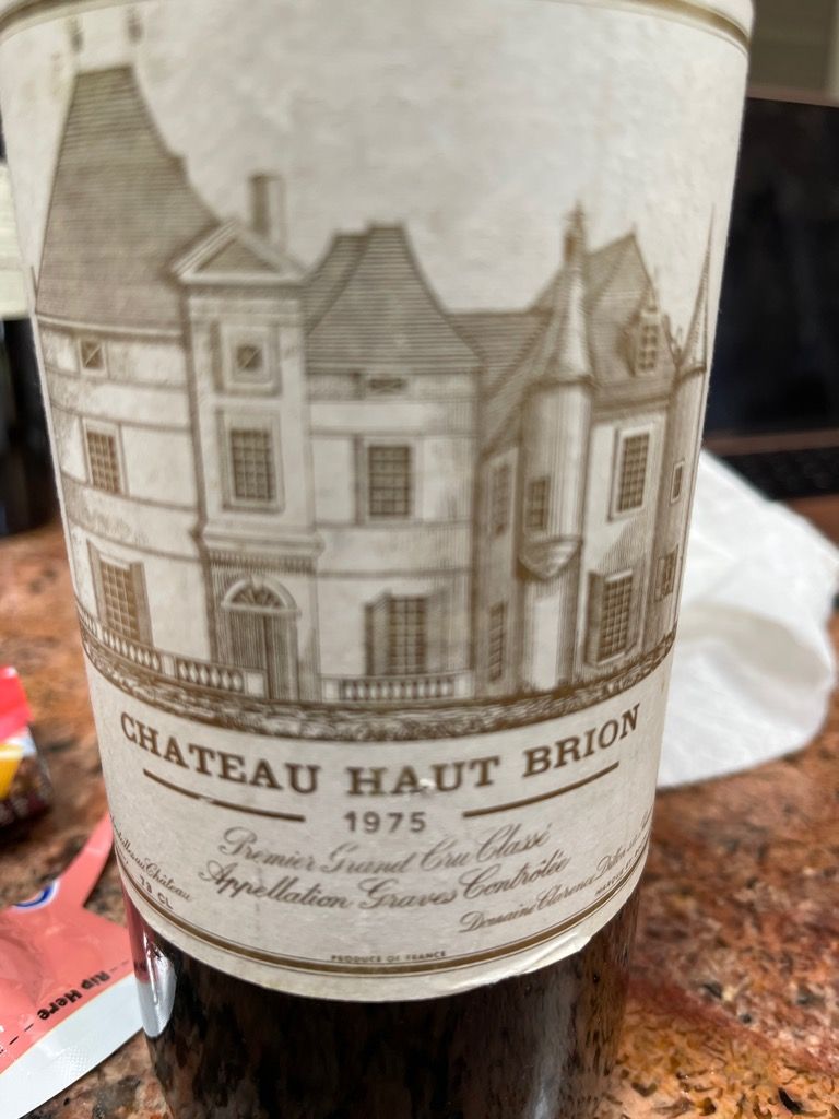 1975 Château Haut-Brion - CellarTracker