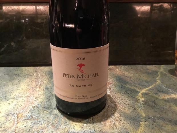 2013 Peter Michael Pinot Noir Le Caprice - CellarTracker