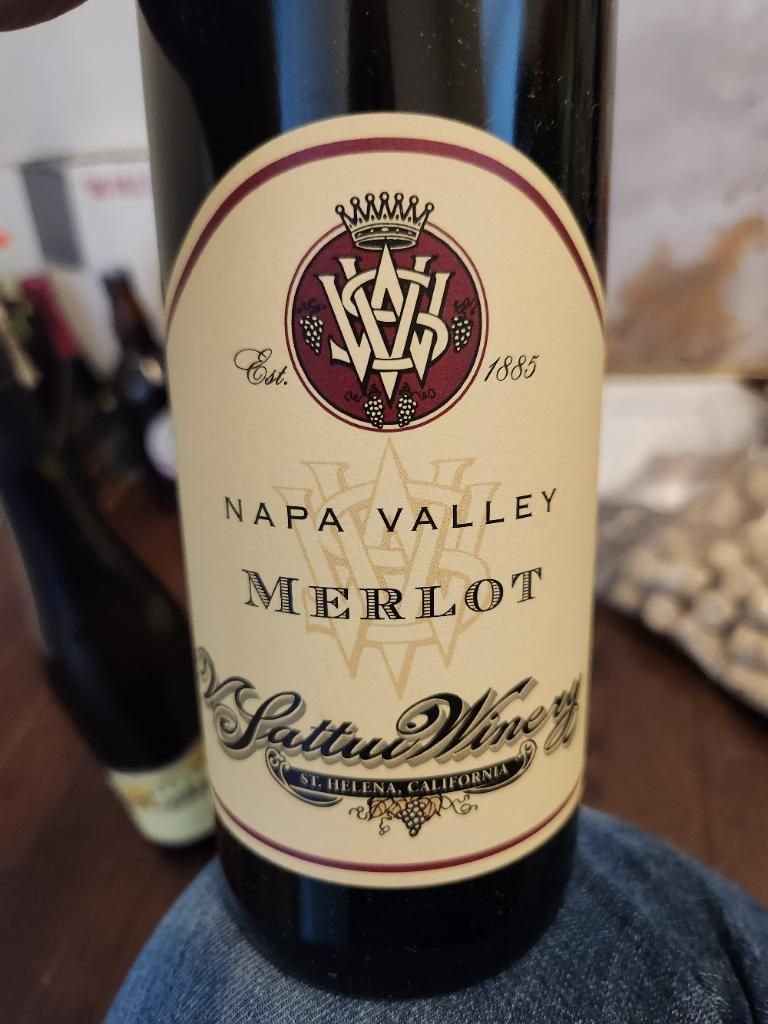 2021 V. Sattui Winery Merlot - CellarTracker