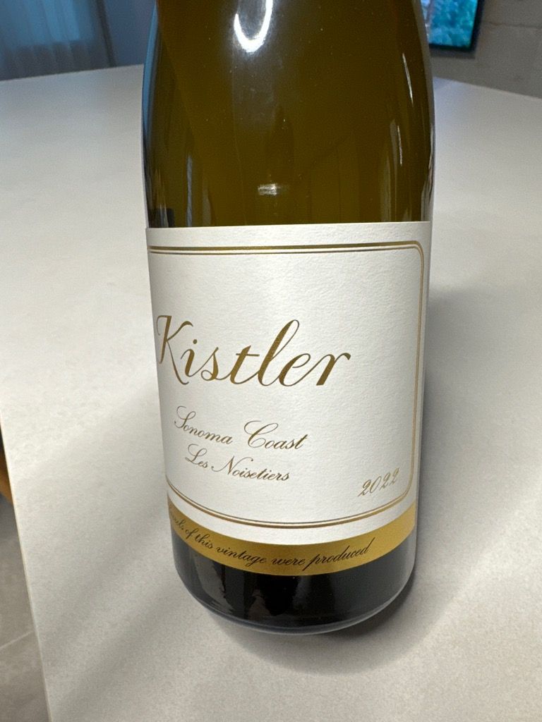 2022 Kistler Chardonnay Les Noisetiers - CellarTracker