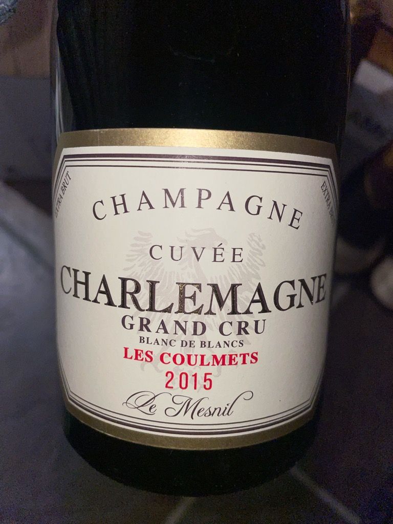 マグナムボトル　GUY CHARLEMAGNE シャンパン 1500ml 2015 Guy Charlemagne Champagne Grand Cru Cuvée Charlemagne Blanc