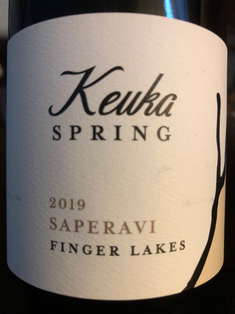 Keuka Spring Logo 2019 Keuka Spring Vineyards Saperavi, USA, New York, Finger Lakes ...