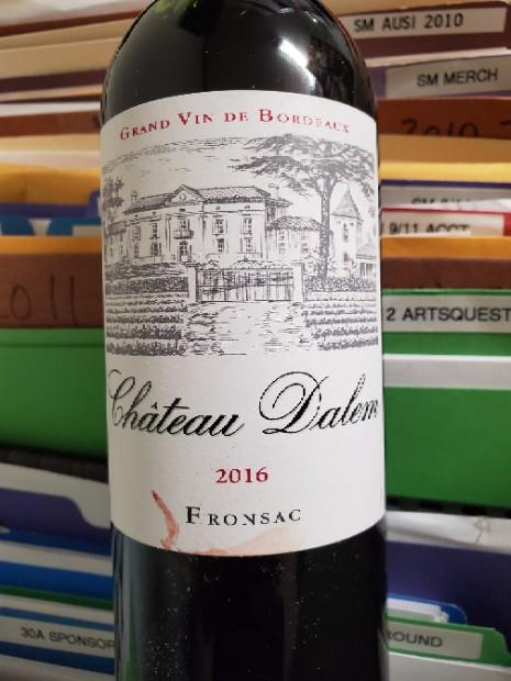 5本セット 赤 1991 Chateau Dalem Fronsac Château Dalem Fronsac | Vivino English