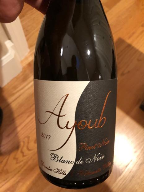 2017 Ayoub Pinot Noir Blanc de Noir CellarTracker