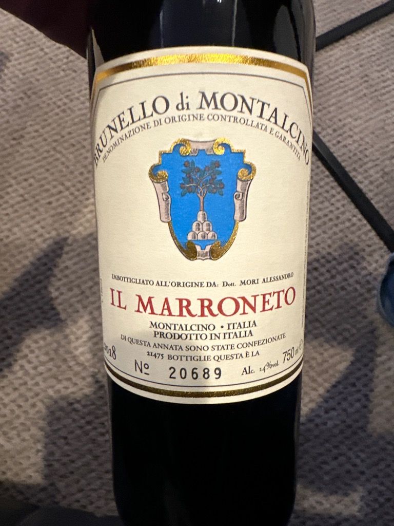 2019 Il Marroneto Brunello di Montalcino - CellarTracker