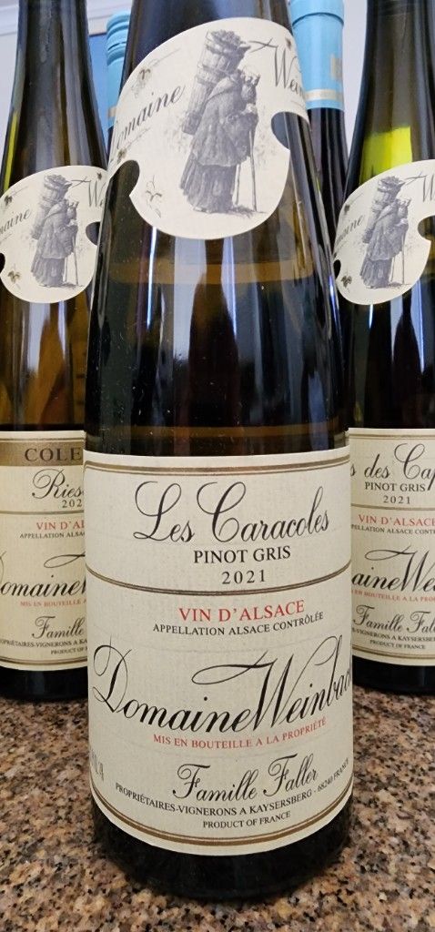 2022 Domaine Weinbach Pinot Gris Les Caracoles - CellarTracker