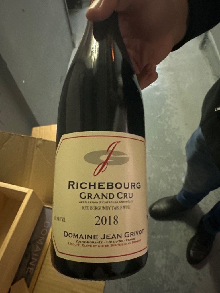 2018 Domaine Jean Grivot Richebourg - CellarTracker