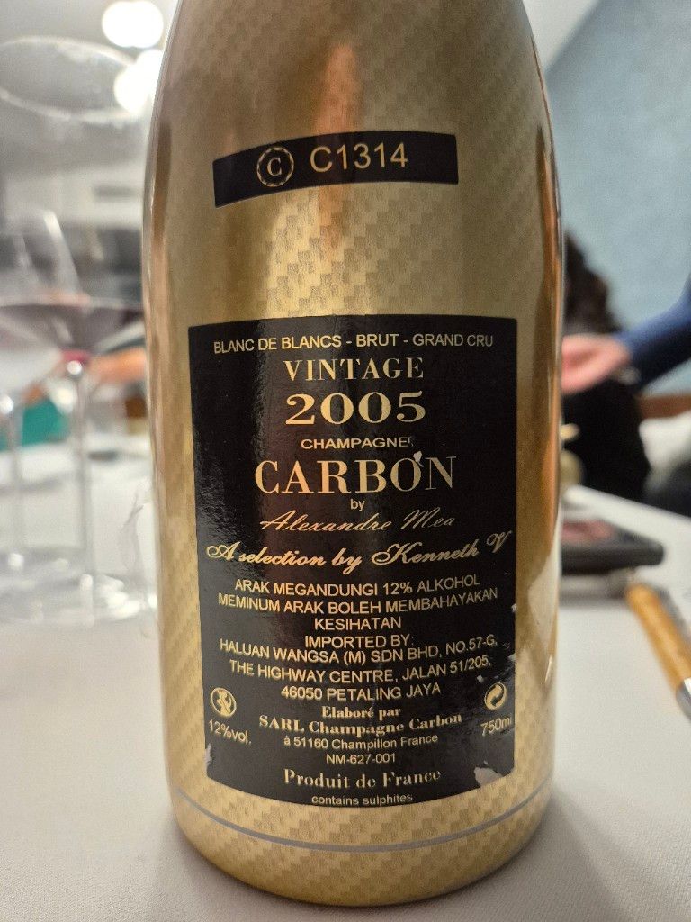 カーボン ブランドブラン 2012 箱 シャンパン TA1796 カーボン ブランドブラン 2012 箱 シャンパン TA1796