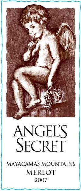 Angel's Secret Merlot glass 750ml (899188001332)