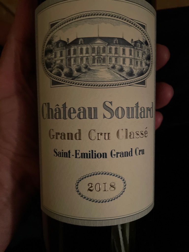 2018 Château Petit Faurie de Soutard, France, Bordeaux, Libournais, St