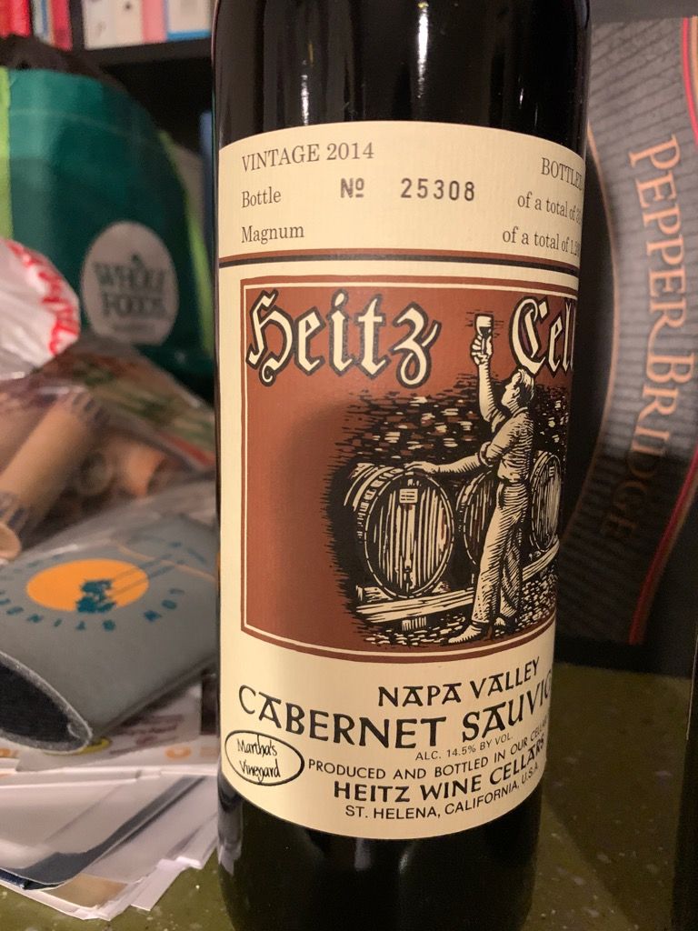 2015 Heitz Cellar Cabernet Sauvignon Martha's Vineyard - CellarTracker