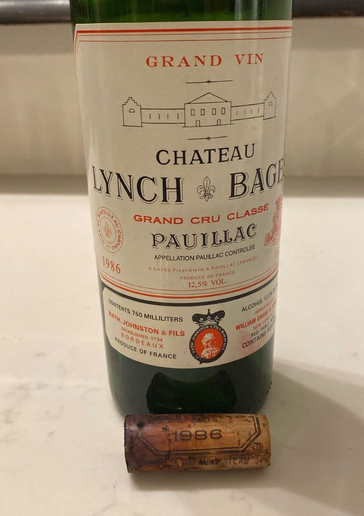 1986年、Château Haut-Bages Libéral Chateau Haut-Bages Liberal, Red