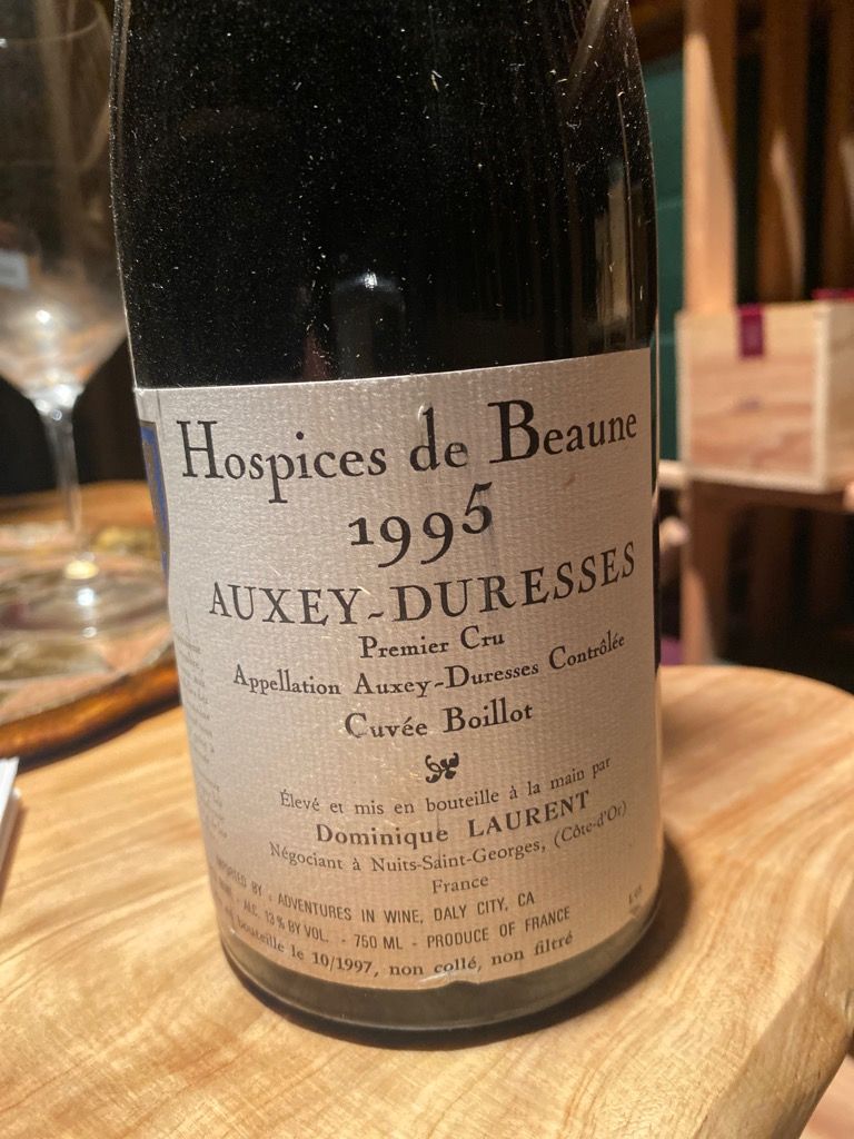 2013 Hospices de Beaune Auxey-Duresses 1er Cru Les Duresses Cuvée Boillot  Rouge - CellarTracker