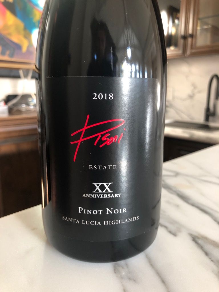 2018 Pisoni Pinot Noir Estate XX Anniversary, USA, California 