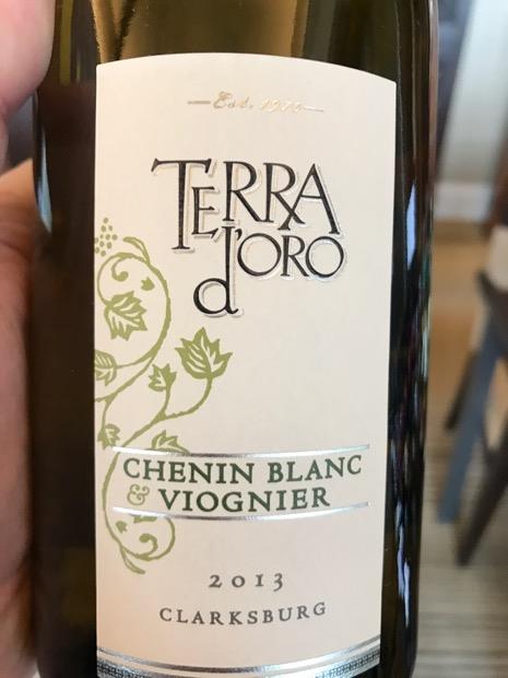 2013 Terra Doro Winery Chenin Blanc Viognier Usa