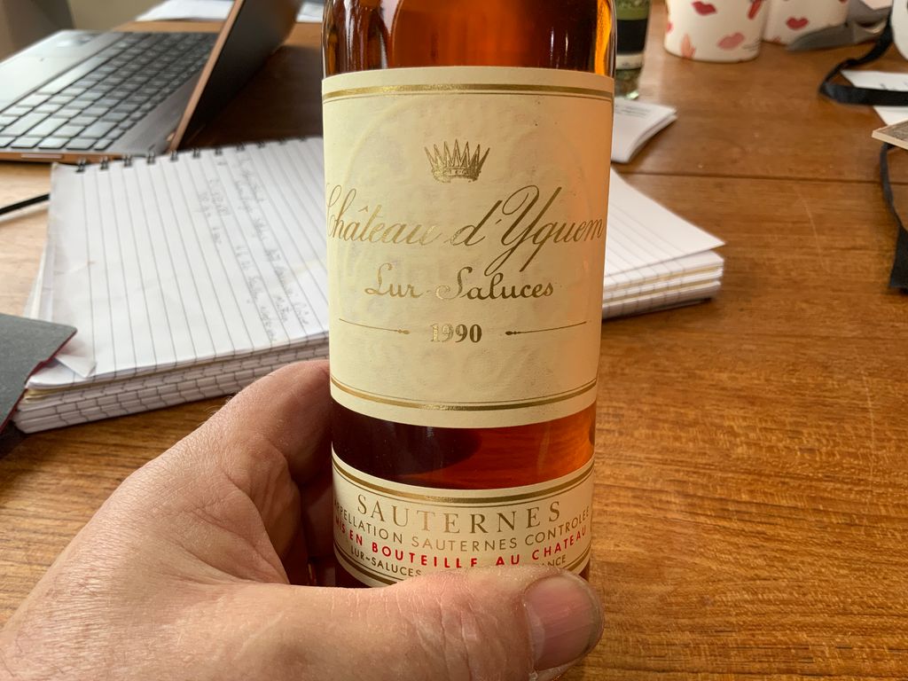 1990 Château d'Yquem - CellarTracker