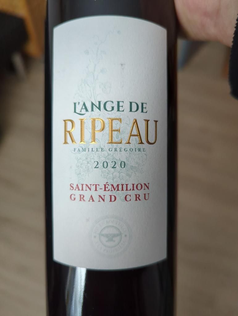 2023 Château Ripeau Ange de Ripeau, France, Bordeaux, Libournais, Saint ...