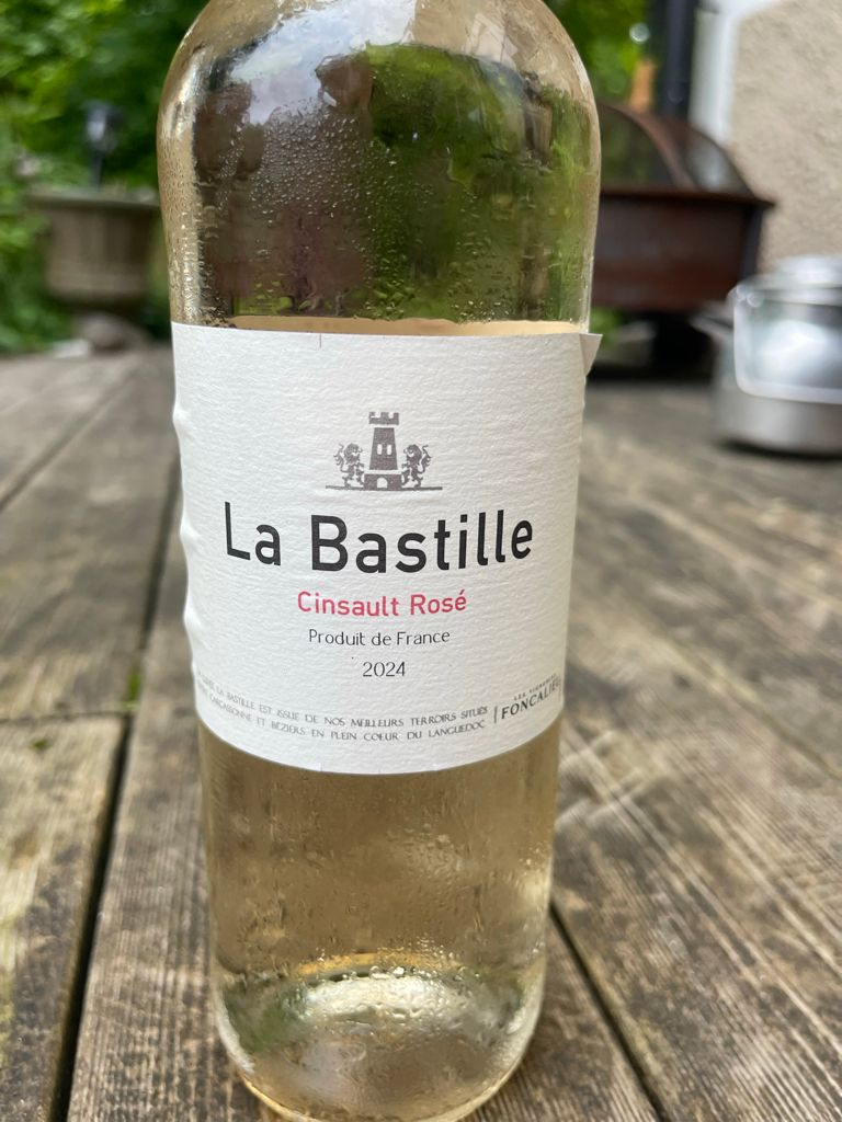 2024 Les Vignobles Foncalieu La Bastille Cinsault Rosé, France, Vin de ...