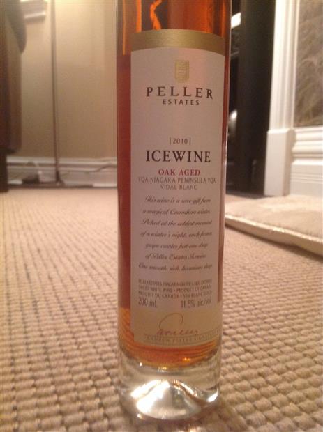 2010 Peller Estates Vidal Blanc Icewine Andrew Peller Signature