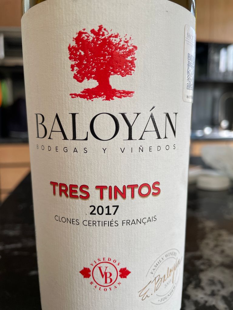 2018 Casa Baloyan Tres Tintos, Mexico, Baja California, Valle de ...