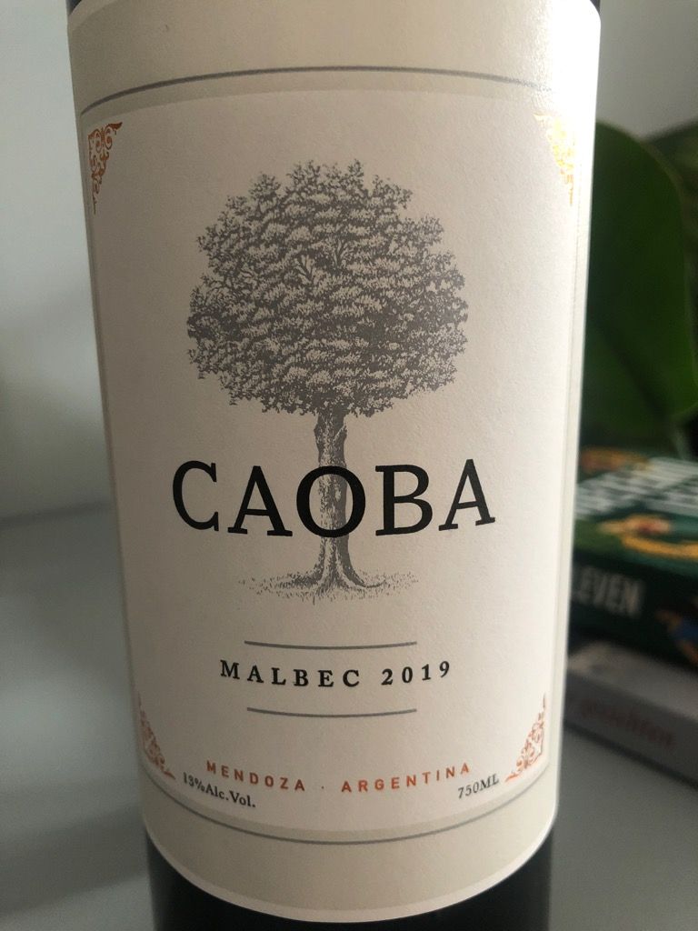 2019 Caoba Malbec - CellarTracker
