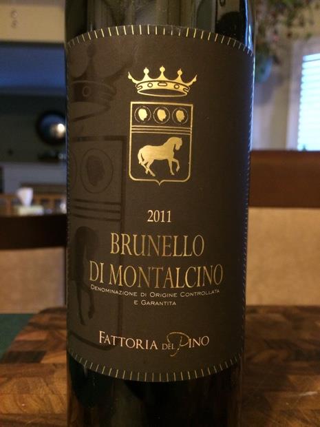 2011 Fattoria del Pino Brunello di Montalcino, Italy, Tuscany ...