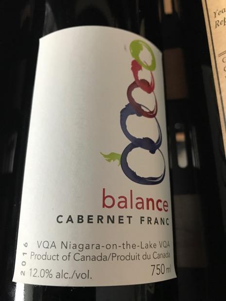 2011 Niagara College Teaching Winery Cabernet Franc Balance