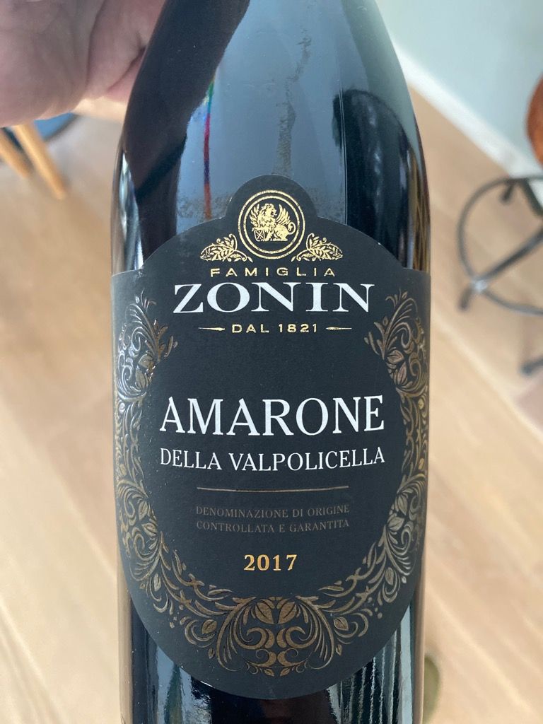 2017 Zonin Amarone della Valpolicella - CellarTracker