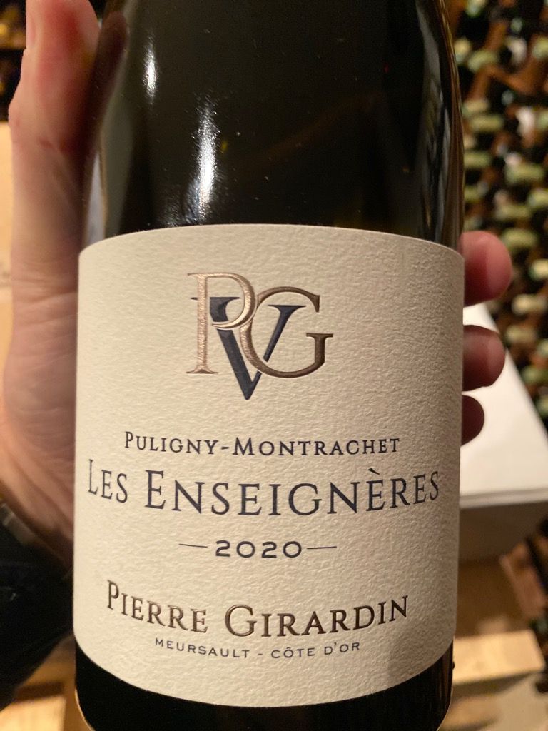 2020 Pierre Girardin Puligny-montrachet Les Enseignères, France 