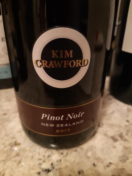 2017 Kim Crawford Pinot Noir New Zealand Cellartracker