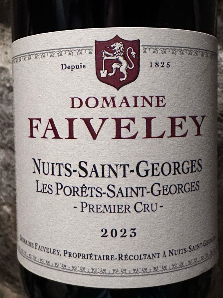 2023 Faiveley Nuits-Saint-Georges 1er Cru Les Porêts Saint-Georges