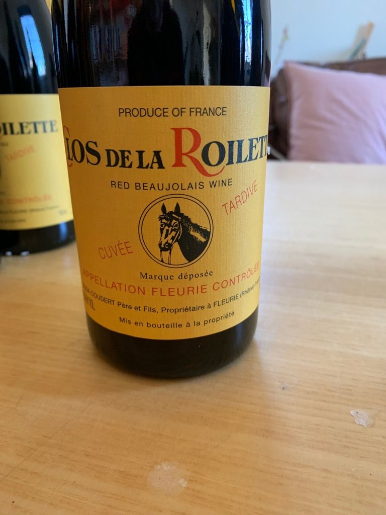 Clos de la Roilette Fleurie Tardive Beaujolais / 750 ml