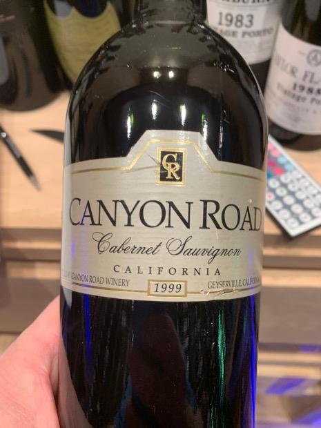 1998 Canyon Road Cabernet Sauvignon Usa California Cellartracker