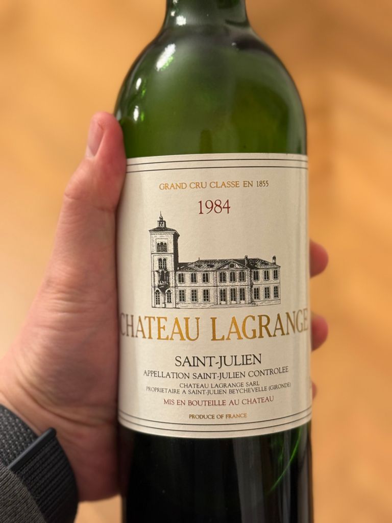 1984 Château Lagrange (St. Julien) - CellarTracker