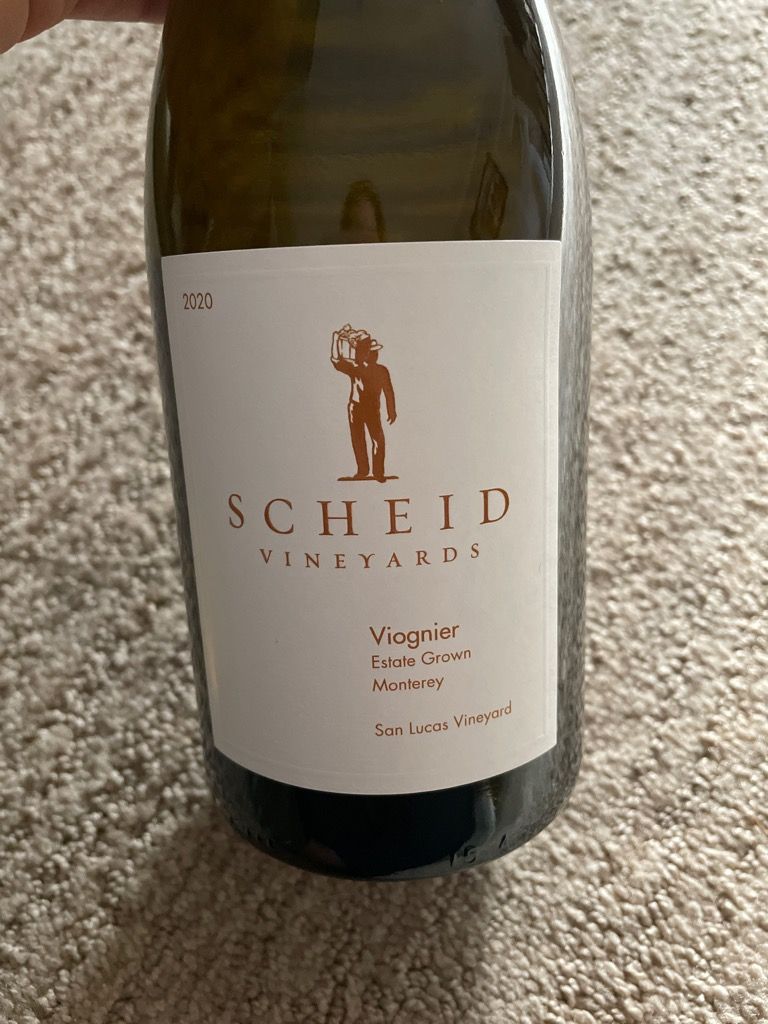 2020 Scheid Vineyards Viognier Usa California Central Coast Monterey Cellartracker