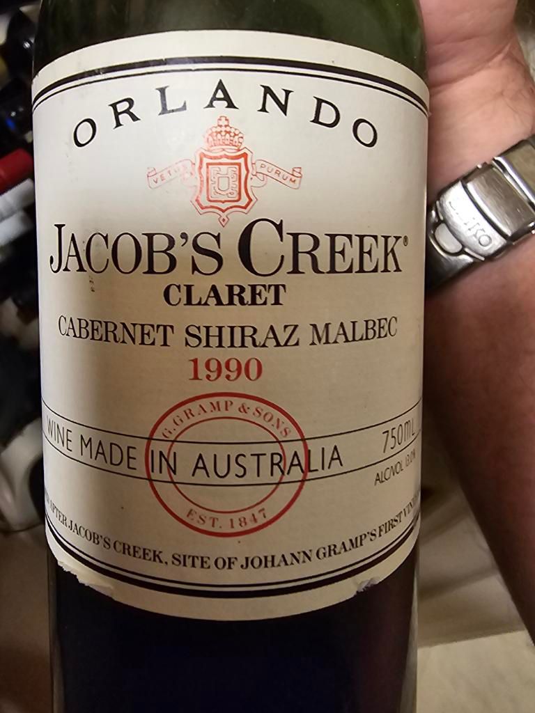 1983 Jacob's Creek Cabernet Shiraz Malbec Claret - CellarTracker