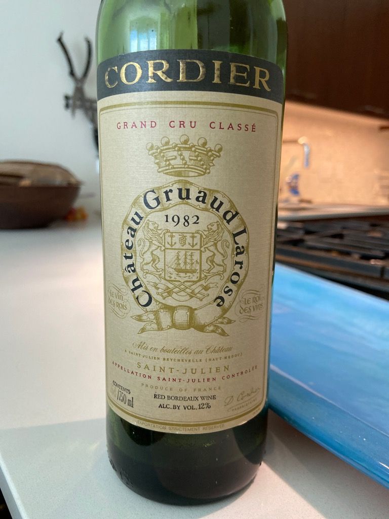 1982 Château Gruaud Larose - CellarTracker