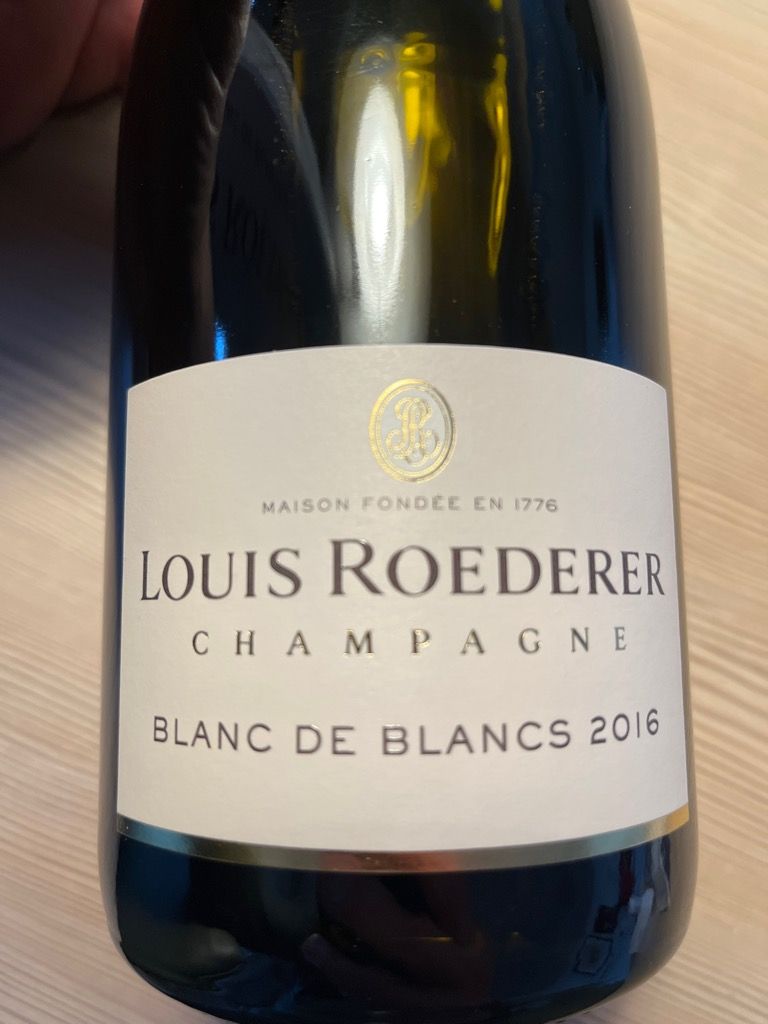 2016 Louis Roederer Champagne Blanc de Blancs - CellarTracker