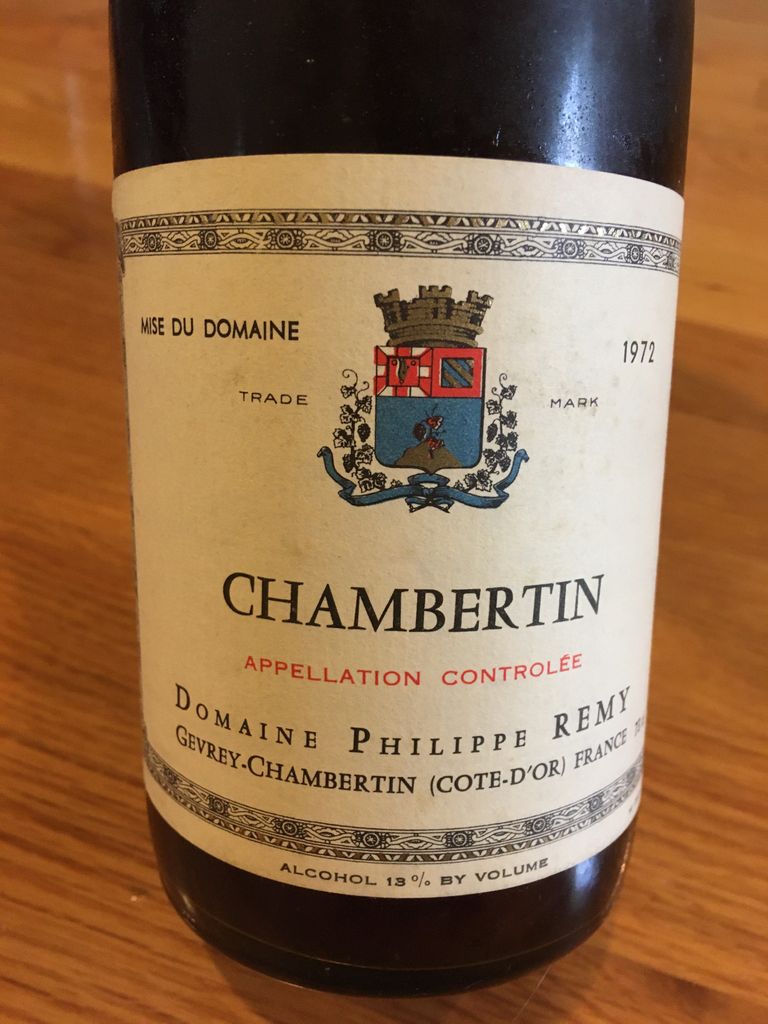 2015 Domaine Louis Remy Chambertin - CellarTracker