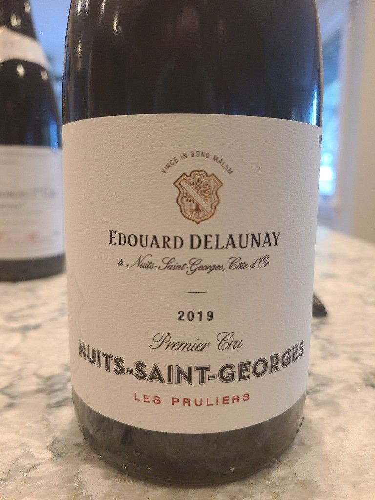 2019 Edouard Delaunay & Ses Fils Nuits St. Georges 1er Cru Les Pruliers ...