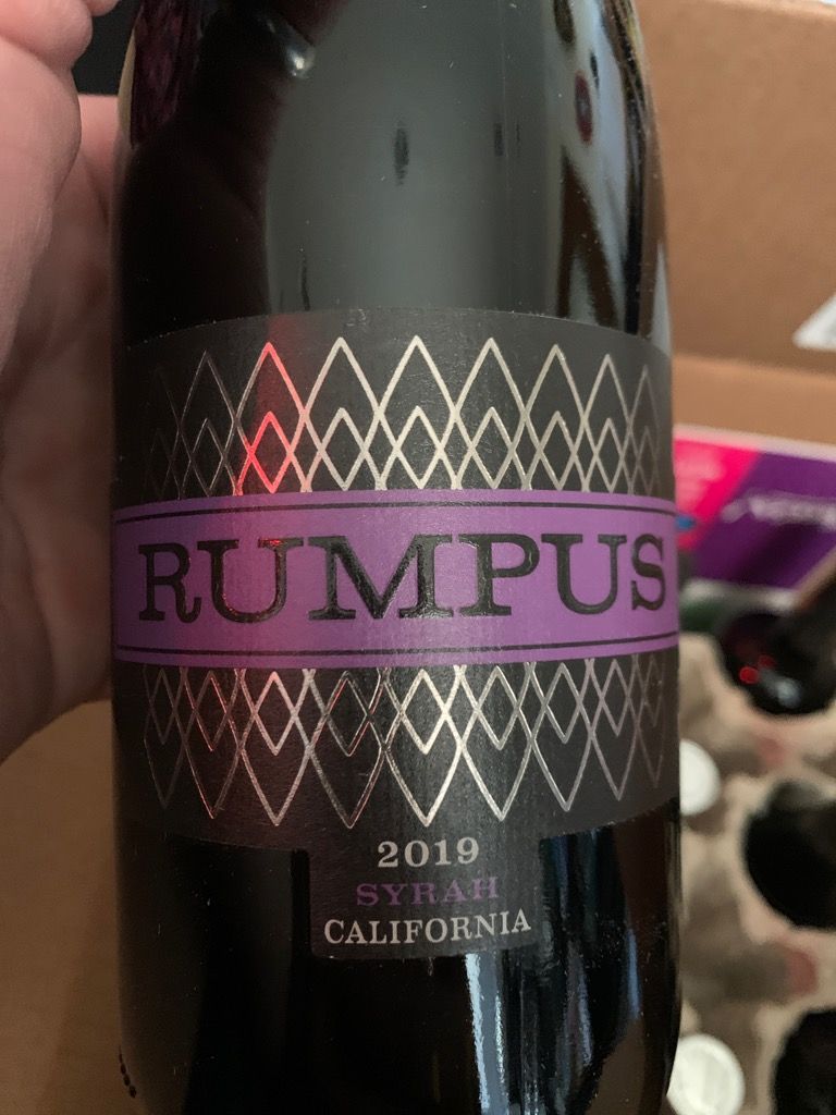 rumpus cabernet sauvignon 2019