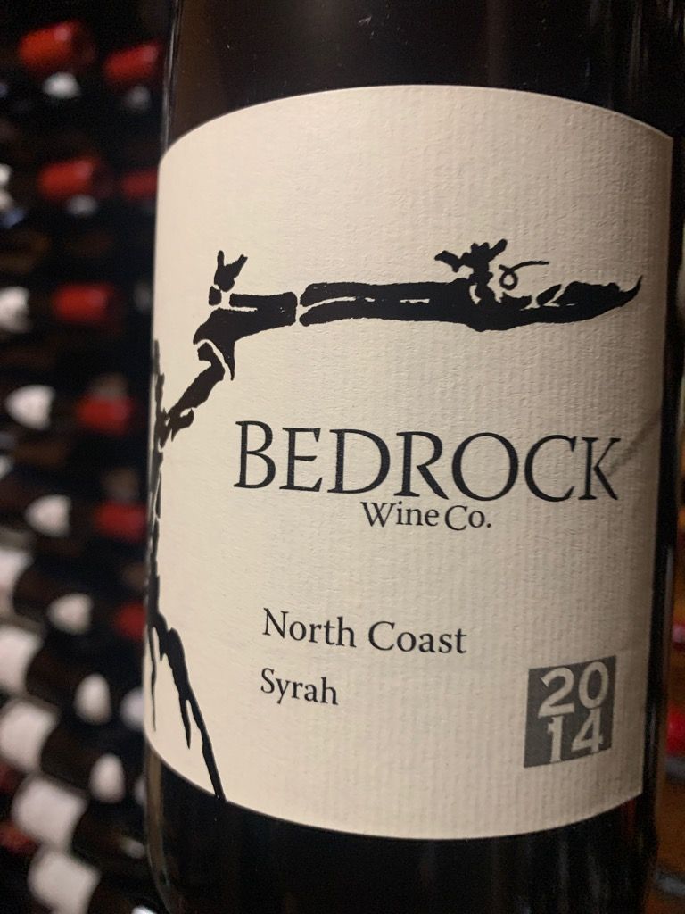 2014 Bedrock Wine Co Syrah North Coast Usa California North Coast