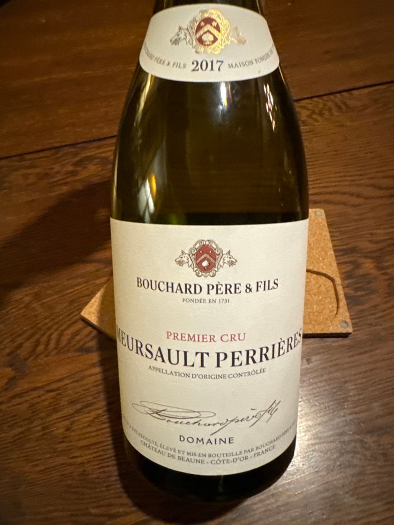 セール中　Bouchard Aîné & Fils Meursault 2017 2017 Bouchard Père et Fils Meursault 1er Cru Les Perrières