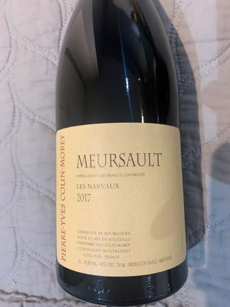 ワイン 2012MEURSAULT NARVAUX yves Colin morey Pierre-Yves Colin