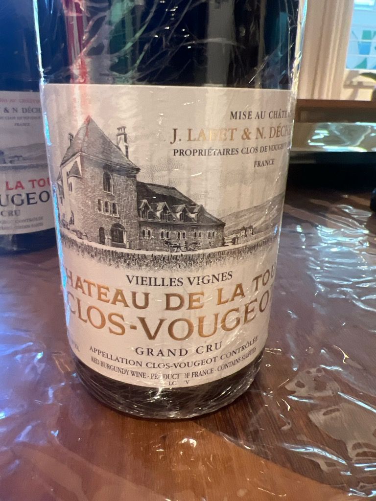 2019 Domaine Château De La Tour Clos Vougeot Vieilles Vignes