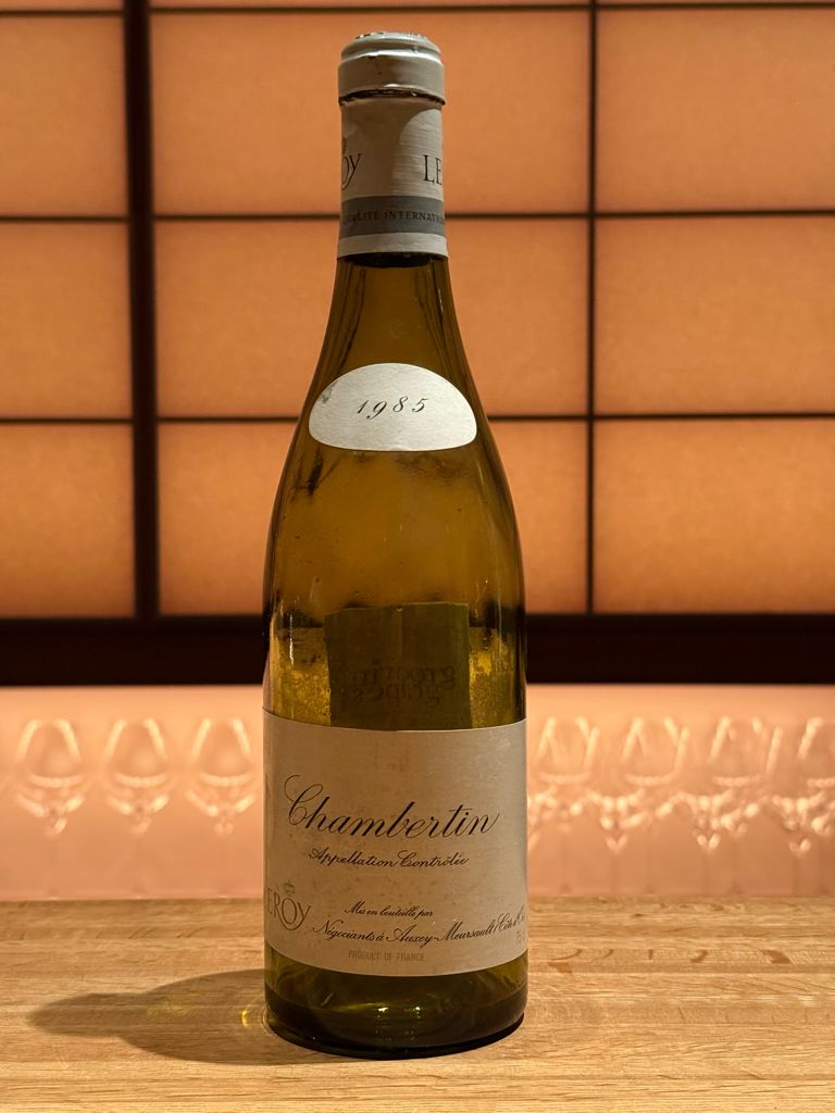 1986 Maison Leroy Chambertin - CellarTracker